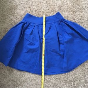 Mini blue skirt